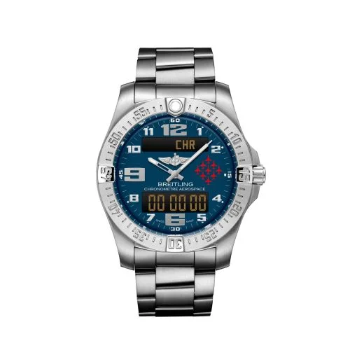 Breitling - E793636E1C1E1 Aerospace Evo Titanium / Red Arrows