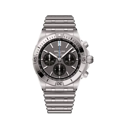 Breitling - EB0134101M1E1 Chronomat B01 42 Titanium / Grey / Rouleaux