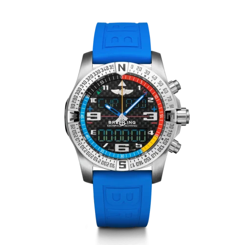 Breitling - EB5512221B1S1 B55 Exospace Yachting  Titanium / Carbon / TwinPro Blue / Folding