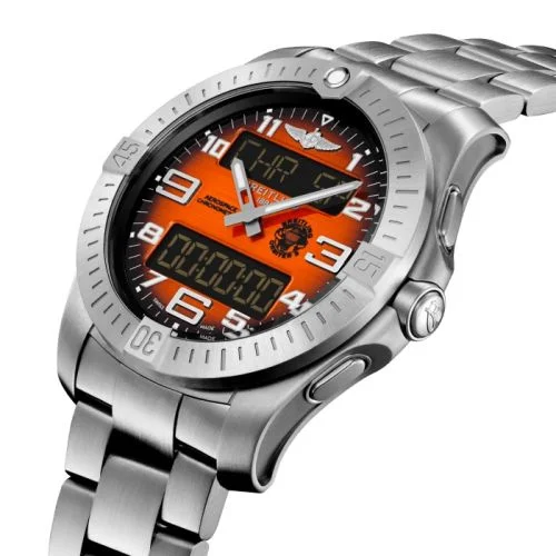 Breitling Breitling - EB70101A1O1E1 Aerospace B70 Orbiter Titanium / Orange / Bracelet
