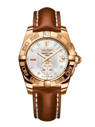 Breitling - H3733012.A725.214X Galactic 36 Automatic Rose Gold / Pearl Diamond / Sahara