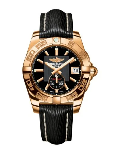 Breitling - H3733012.BA54.414X Galactic 36 Automatic Rose Gold / Volcano Black / Calf