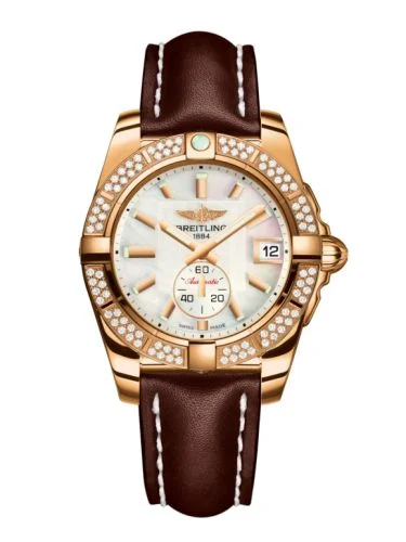 Breitling - H3733053.A724.239X Galactic 36 Automatic Rose Gold / Diamond / Pearl / Sahara