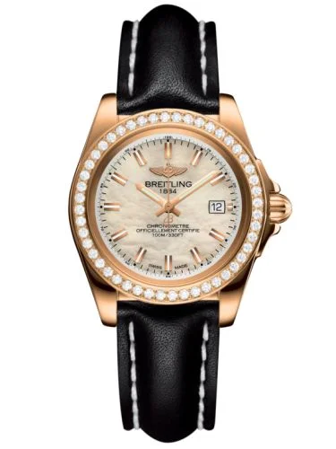 Breitling - H7133053.A802.209X Galactic 32 Sleek Edition Rose Gold / Diamond / Pearl / Sahara