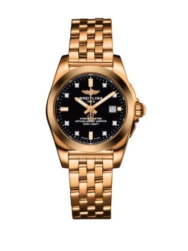 Breitling - H7234812.BE86.272X Galactic 29 Rose Gold / Trophy Black Diamond / Sahara