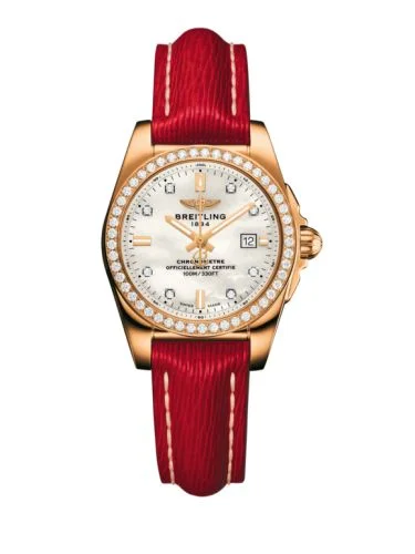 Breitling - H7234853.A792.274X Galactic 29 Rose Gold / Diamond / Pearl Diamond / Sahara