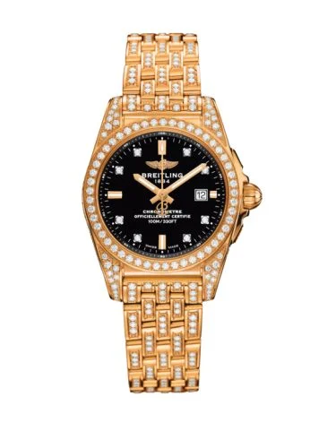 Breitling - H7234863.A794.791T Galactic 29 Rose Gold / Diamondworks / Pearl Diamond / Bracelet / Limited Edition