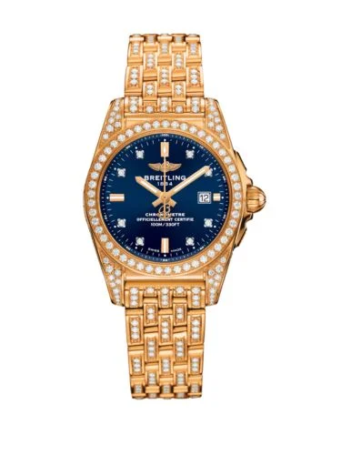 Breitling - H72348AF|C964|791T Galactic 29 Rose Gold / Diamondworks / Horizon Blue Diamond / Bracelet