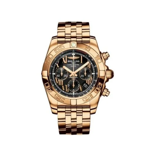Breitling - HB011012.A696.375H Chronomat 44 Rose Gold / Antarctica White / Bracelet
