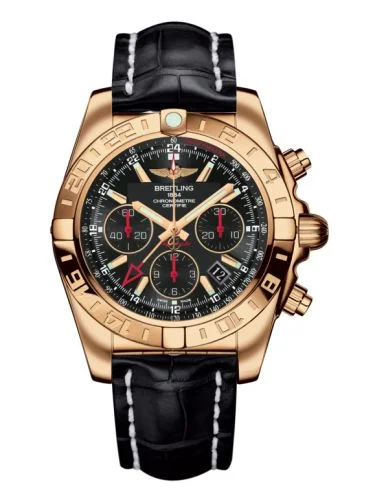 Breitling - HB0421L3.BC18.743P Chronomat 44 GMT Rose Gold / Black / Croco