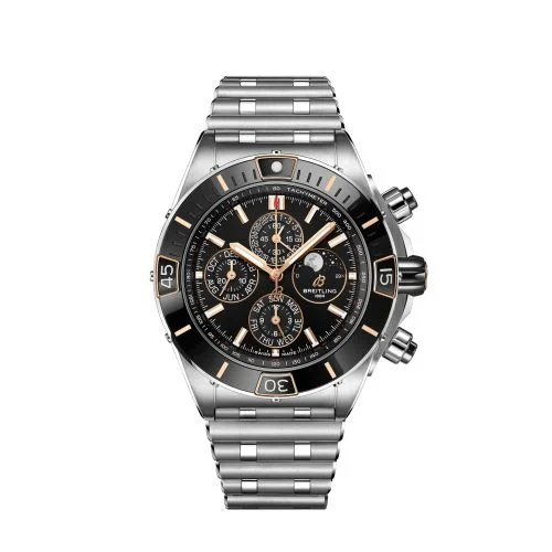 Breitling - I19320251B1A1 Super Chronomat 1461 Days 44 Stainless Steel / Black / Rouleaux