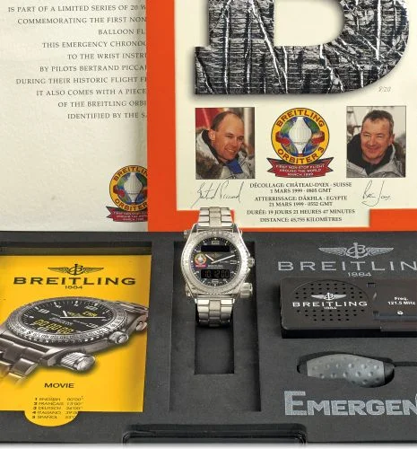 Breitling - J56321 Orbiter Emergency Orbiter White Gold