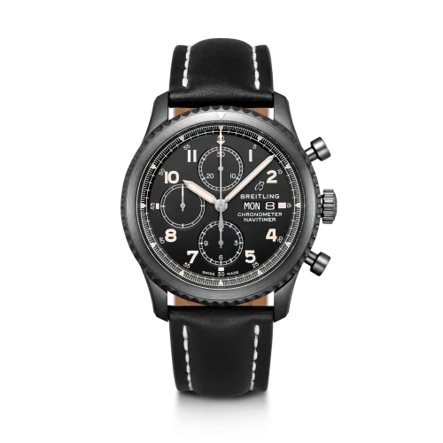 Breitling - M13314101B1X1 Navitimer 8 Chronograph 43 Blacksteel / Black / Black Calf