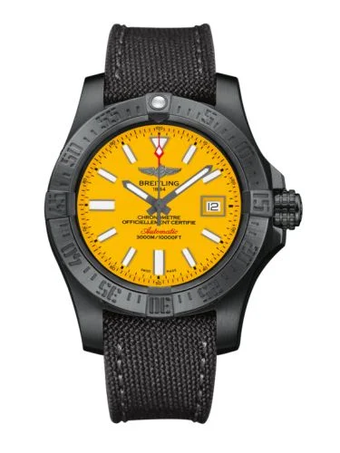 Breitling - M17331E2.I530.109W Avenger II Seawolf Black Steel / Cobra Yellow / Military / Limited Edition