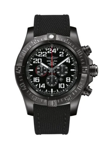Breitling Super Avenger II Military / Black Steel / Volcano Black / Military