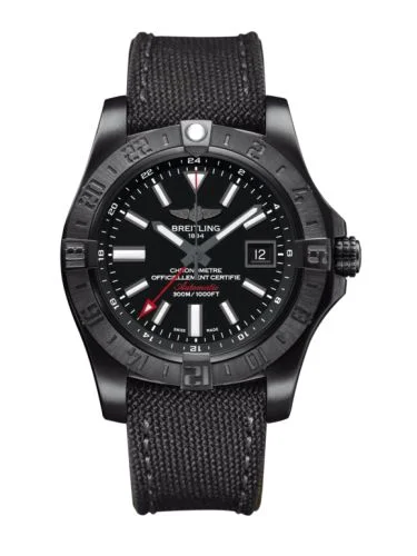 Breitling - M3239010.BF04.109W Avenger II GMT Black Steel / Volcano Black / Military