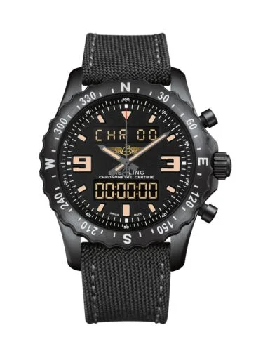 Breitling - M7836622.BD39.100W Chronospace Military Blacksteel / Volcano Black / Military