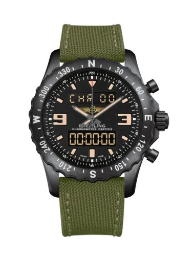 Breitling - M7836622.BD39.105W Chronospace Military Blacksteel / Volcano Black / Military