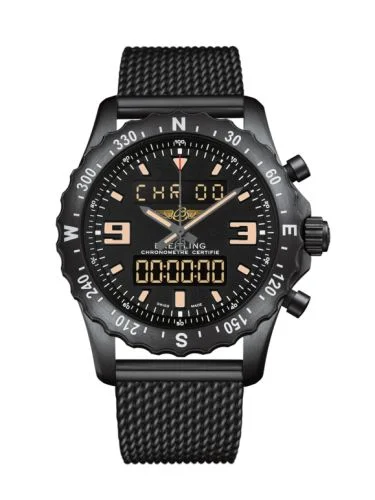 Breitling -  M7836622.BD39.159M Chronospace Military Blacksteel / Volcano Black / Bracelet