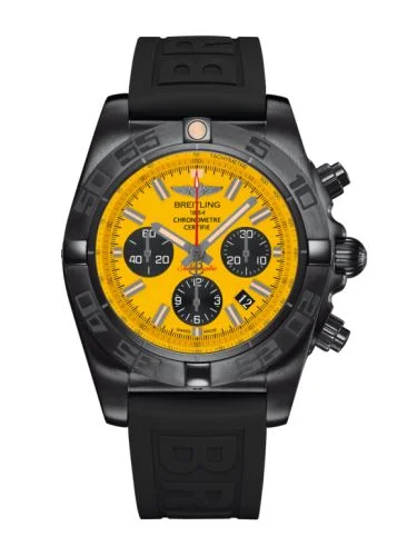 Breitling - MB0111C3.I531.262S Chronomat 44 Blacksteel / Yellow / Rubber