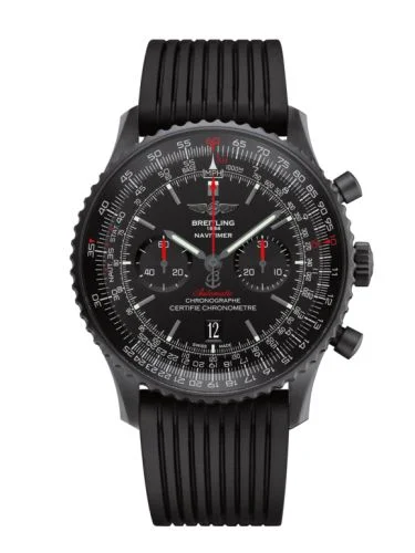 Breitling - MB0128221B1S1 Navitimer 01 46 Blacksteel / Black / Rubber