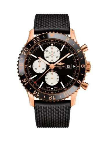 Breitling - R2431212.BE83.256S Chronoliner Red Gold / Black / Rubber