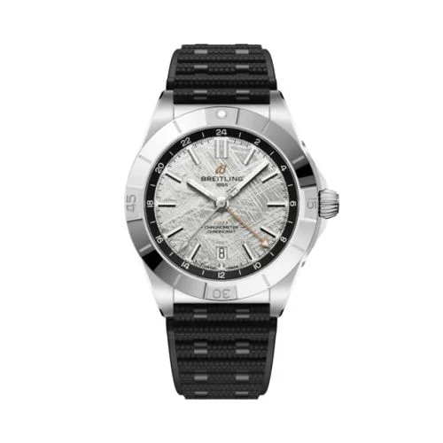 Breitling - P323982A1F1S1 Chronomat 40 GMT Stainless Steel / Erling Haaland / Rubber