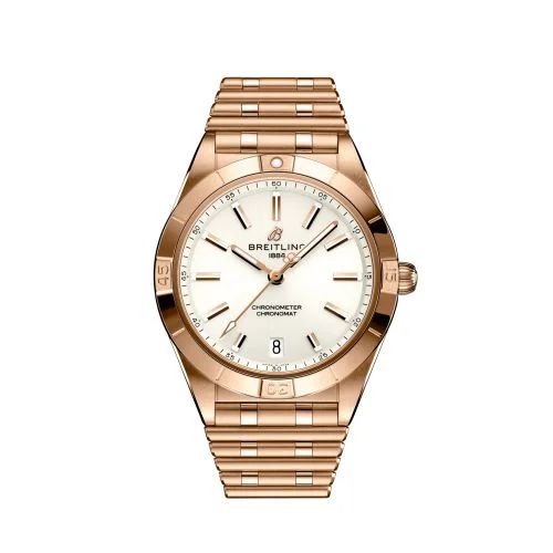 Breitling - R10380101A1R1 Chronomat Automatic 36 Red Gold / White / Rouleaux