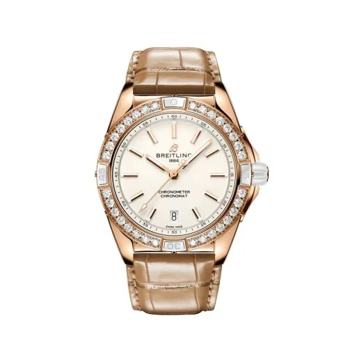 Breitling - R17356531G1P1 Super Chronomat 38 Origins Red Gold / White / Alligator