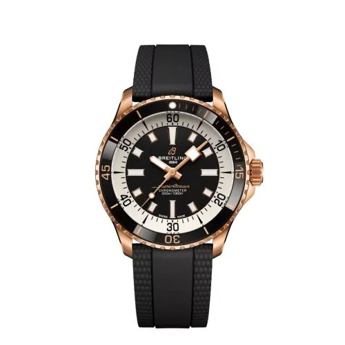 Breitling - R17375211B1S1 SuperOcean Automatic 42 Red Gold / Black / Rubber