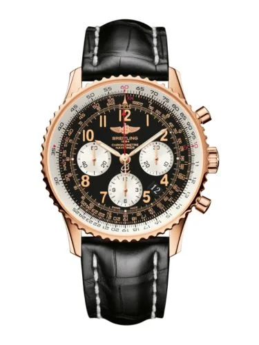Breitling - RB012012/BB07/743P/R20BA.1 Navitimer 01 43 Red Gold / Black Arabic / Croco / Pin