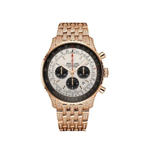 Breitling - RB0127721G1T1 Navitimer 01 46 Red Gold / Diamondworks