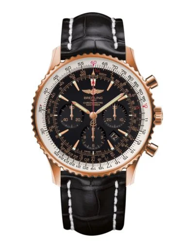 Breitling - RB0127E6/BF16/760P/R20BA.1 Navitimer 01 46 Red Gold / Black / Croco / Pin