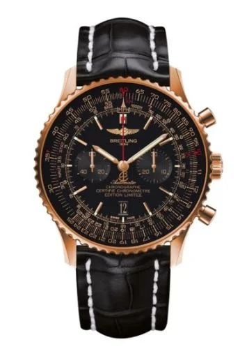 Breitling - RB012824.BE20.760 Navitimer 01 46 Red Gold / Black / Croco