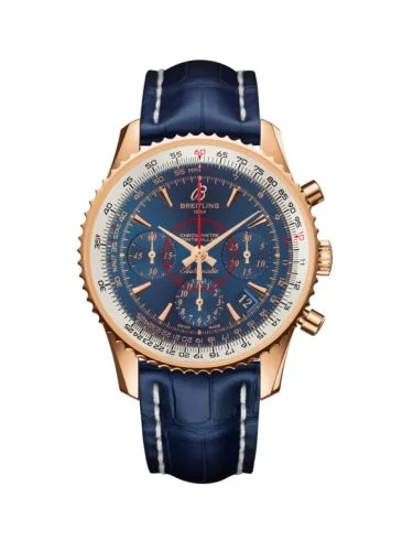 Breitling - RB013012.C896.431X Montbrillant 01 Red Gold / Aurora Blue / Calf