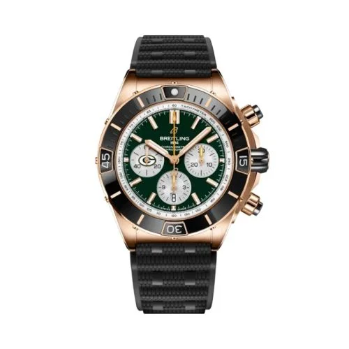 Breitling - RB01366A1L1S1 Super Chronomat B01 Chronograph 44 NFL Green Bay Packers