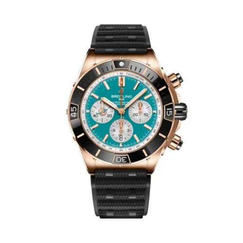 Breitling - RB01366A1L2S1 Super Chronomat B01 Chronograph 44 NFL Miami Dolphins