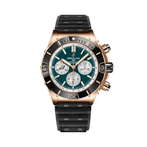Breitling - RB01366A1L3S1 Super Chronomat B01 Chronograph 44 NFL Philadelphia Eagles