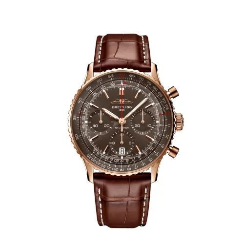 Breitling - RB01391A1Q1P1 Navitimer B01 Chronograph 41 Red Gold / Japan