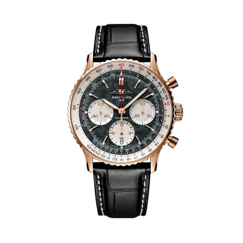 Breitling - RB01395A1B1P1 Navitimer B01 Chronograph 41 Red Gold / Black MOP / Japan