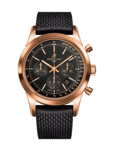 Breitling - RB015212|BB16|279S Transocean Chronograph Red Gold / Black / Rubber Aero Classic