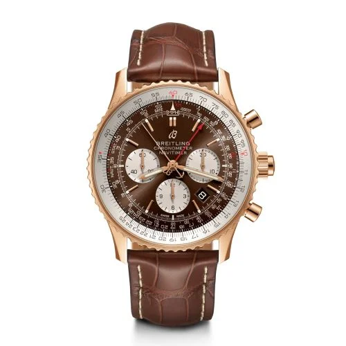 Breitling - RB0311211Q1P1 Navitimer Rattrapante Red Gold / Brown