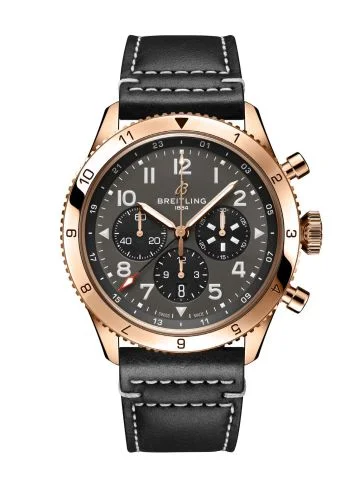 Breitling - RB04451A1B1X1 Super AVI B04 Chronograph GMT 46 P-51 Mustang Red Gold / Boutique Edition