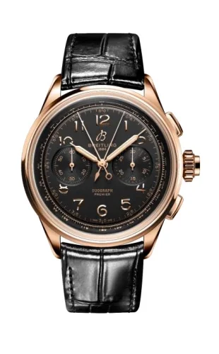 Breitling Breitling - RB1510251B1P1 Premier Heritage B15 Duograph 42 Red Gold / Black