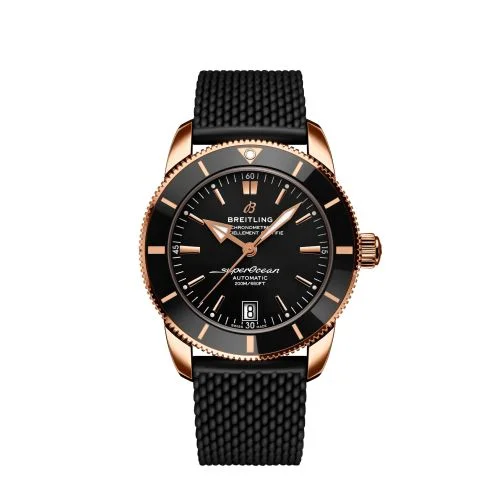 Breitling - RB2010121B1S1 Superocean Heritage II 42 Red Gold / Black / Black / Rubber