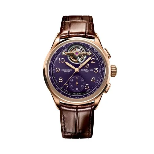 Breitling - RB21203A1Q1P1 Premier Heritage B21 Chronograph Tourbillon Red Gold / Blue / Japan