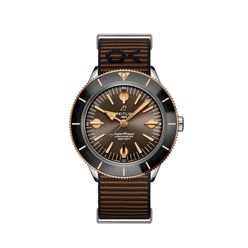 Breitling Breitling - U103701A1Q1W1 Superocean Heritage '57 Stainless Steel / Red Gold / Outerknown