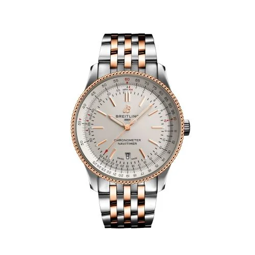 Breitling - U17326211G1U1 Navitimer Automatic 41 Automatic Stainless Steel / Rose Gold / Silver / Bracelet