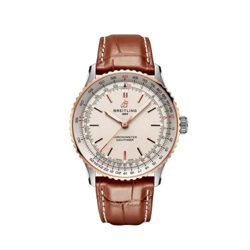 Breitling - U17329F41G1P1 Navitimer Automatic 41 Automatic Stainless Steel - Red Gold / Silver