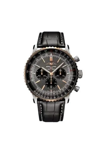 Breitling - UB01371A1B1P1 Navitimer B01 Chronograph 46 Stainless Steel - Red Gold / Grey / USA